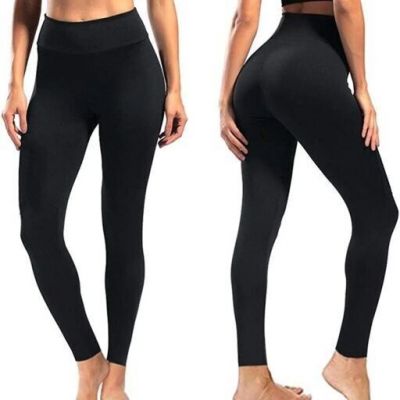 Womens PLUS Size ZENANA Full Ankle Length Leggings Cotton Stretch Pants Yoga