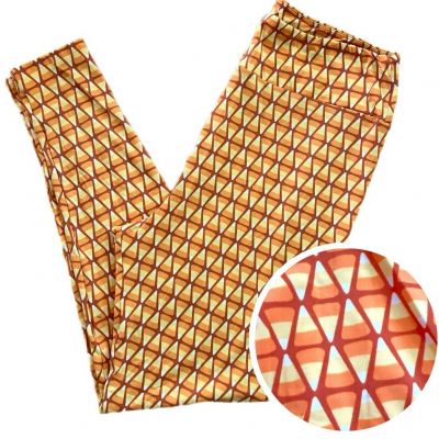 TC2 Lularoe Leggings Halloween Candy Fits 18/24