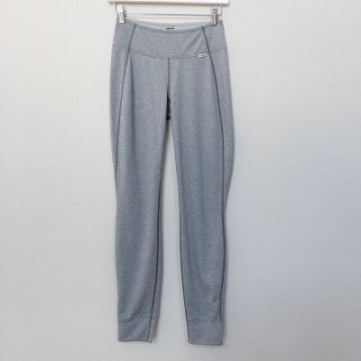 Patagonia Women's Small Gray Capilene Midweight Full Length Jogger Leggings