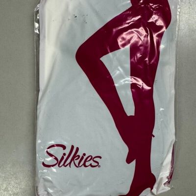 Silkies Microfiber Tights X-Large  Queen Black - 700528