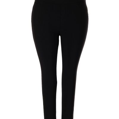 Haze Collection Women Black Leggings 3X Plus