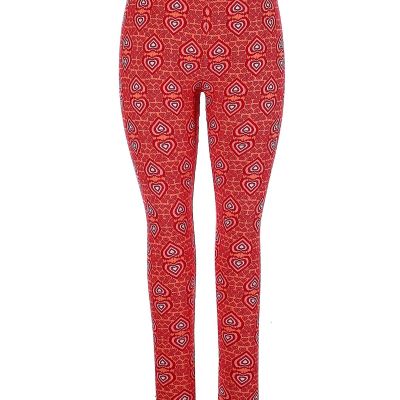 Lularoe Women Red Leggings 1X Plus