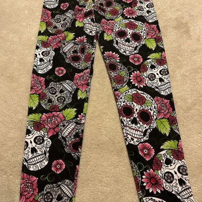 Women's skull leggings by No boundaries size large 11-13