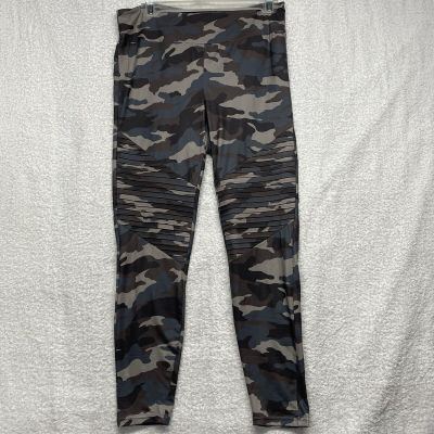 Camo print Everyday MicroFiber Moto Leggings Activewear Compression 16perc Spandex