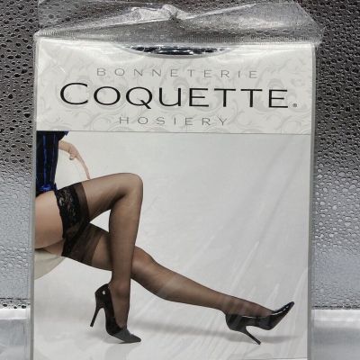 Coquette Women Stockings Classic Nylon Thigh High Hosiery Tights Sexy XL PLUS