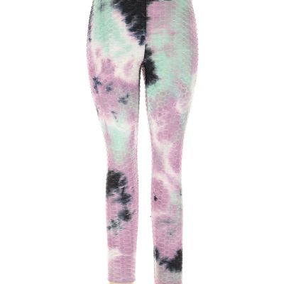 Jolie Moi Women Pink Leggings L