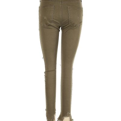 Express Women Green Jeggings 00