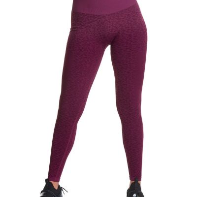 CHAMPION Womens Purple Moisture Wicking High Waist Leggings M