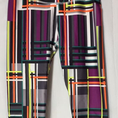 Fabletics XS Woman’s Knee Length Leggings Multicolored  Workout Fitness Active