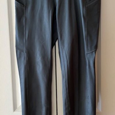 Lauren ralph lauren coated jersey leggings/Shetland Night