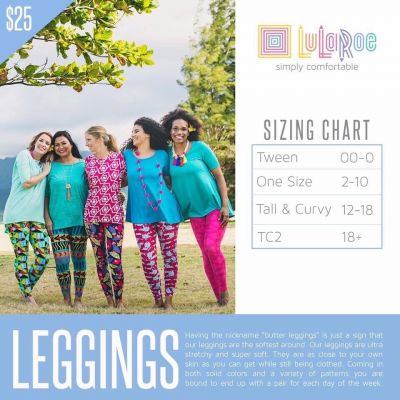 New Lularoe OS Leggings Old Fashioned Shoes W Floral On Blue