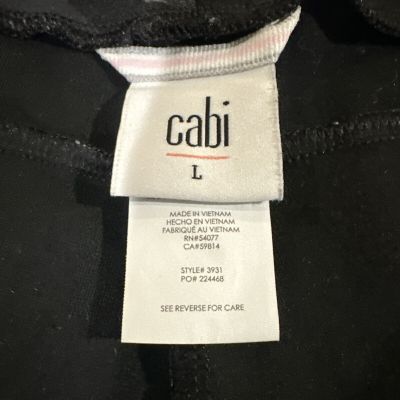 Cabi NWT ATC Leggings, Black Gray Camo, Size:L Spring ‘20 #3931 ($109)