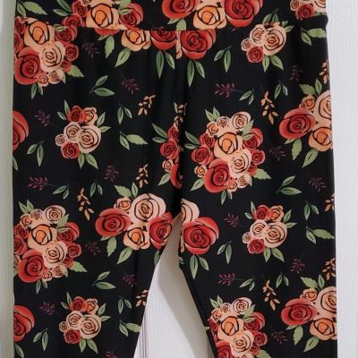 Pink Rose Capri Legging TC