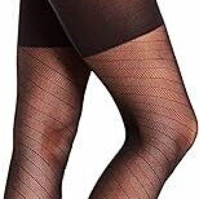 SPANX STAR POWER NOUVEAU SHAPING TIGHTS  Size D   BACKDROP BLACK