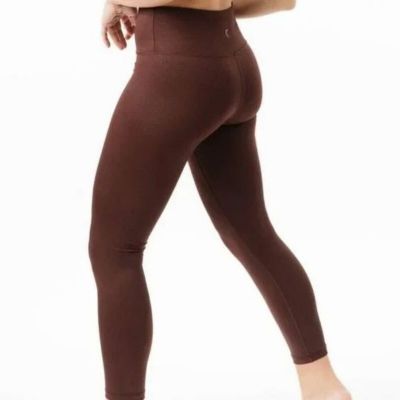 ZYIA Active Women's Fig Vibrations Light N Tight Hi Rise 7/8 Leggings in Dot