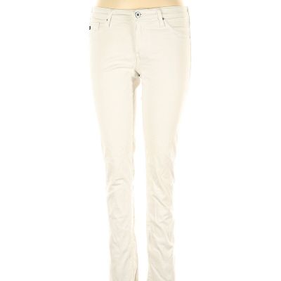 Adriano Goldschmied Women Ivory Jeggings 28W