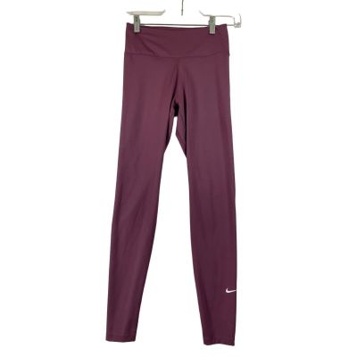 Nike Dri-Fit Womens Active Wear XS Leggings Mauve 0322