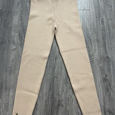 Ysl Woven Beige Tan Leggings