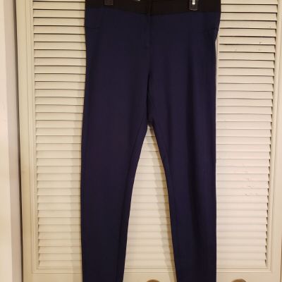 NWT Style & Co midrise comfort waist blue leggings pants size 14 NWT!