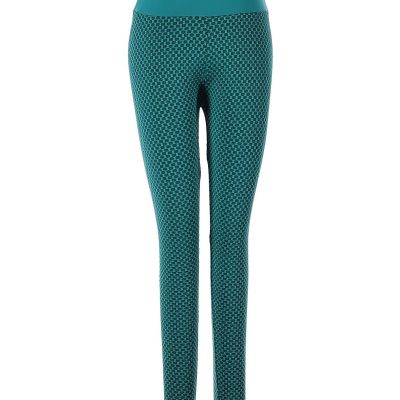 Assorted Brands Women Green Leggings M