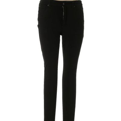 Jones New York Signature Women Black Jeggings 10