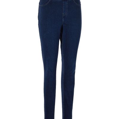 Hue Women Blue Jeggings M