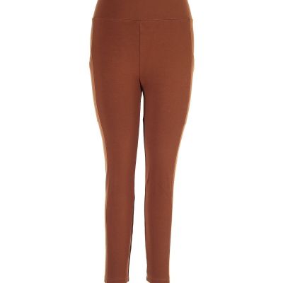 Lou & Grey Women Brown Leggings M