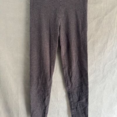 Loft Pants Womens Size Medium Gray Leggings Pull On Stretch