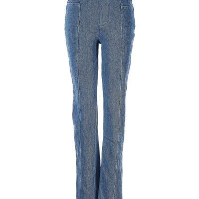 Isaac Mizrahi LIVE! Women Blue Jeggings 2 Tall