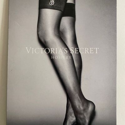 Victoria's Secret VERY SEXY Crystal Stockings Thigh Highs Purple VS Shine Small