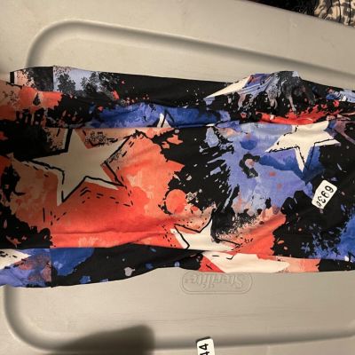 LuLaRoe TC2 Leggings Americana Patriotic Stars Fun Liberty Themed