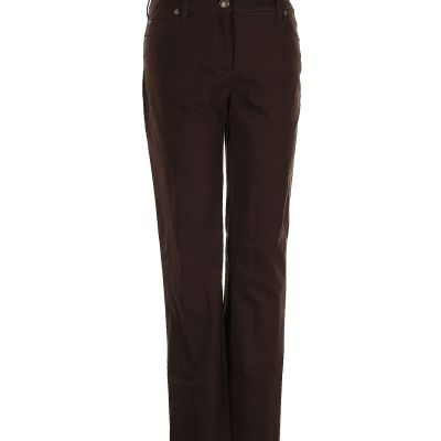 Zac & Rachel Women Brown Jeggings 6