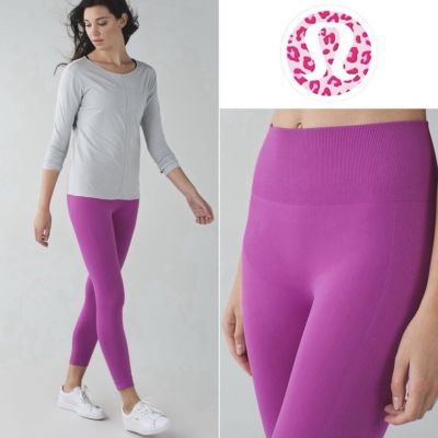 LULULEMON Womens 4 Ultra Violet Zone In Crop