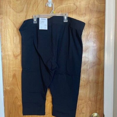 Sonoma Women's Cropped Legging - NWT - Size XXL - Black