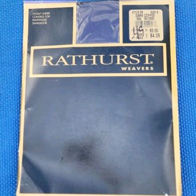 Rathurst Weavers Dark Coffee Size B Pantyhose Control Top