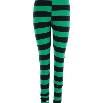 Allegra K Women Green Leggings S