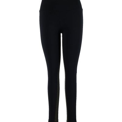 Split Women Black Leggings M