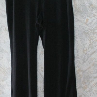 OLD NAVY Hugger Hi Rise Bootcut Leggings Pant Size XL Charcoal Logo Go-Dry Slim