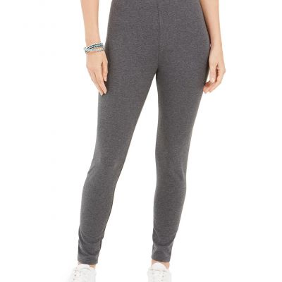 Style & Co Petite Pull-On Leggings womens grey Size PS MSRP $20