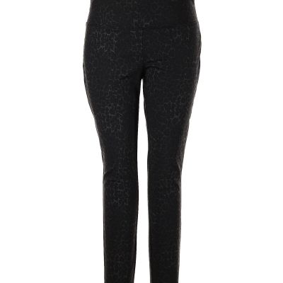 Nicole Miller New York Women Black Leggings L