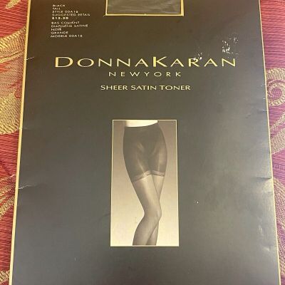 Donna Karan New York Sheer Satin Toner Black Tall 00A16