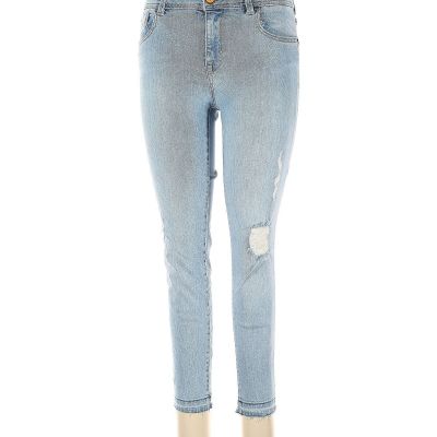 Zara Basic Women Blue Jeggings 8