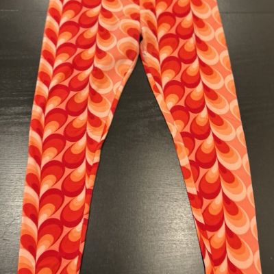 LuLaRoe(TC) Leggings Woman’s Red/Pink/Hearts