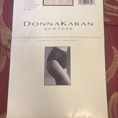 Donna Karan New York Just Sheer Hosiery Control Top Dk Palomino Tall 266