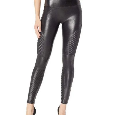 SPANX Faux Leather MOTO Leggings - SIZE SMALL - NEW!