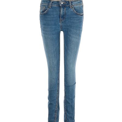 Zara Women Blue Jeggings 6