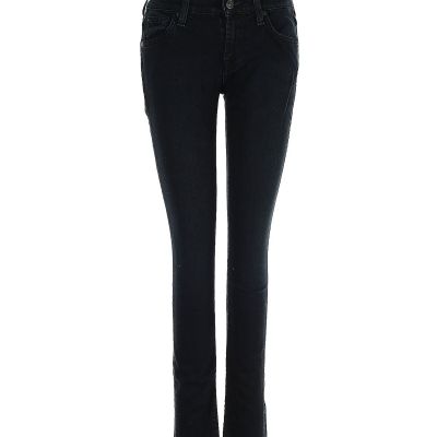 7 For All Mankind Women Black Jeggings 26W