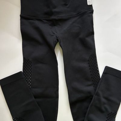 Victoria Secret Mesh Leggings Black Size XS $69 NWT