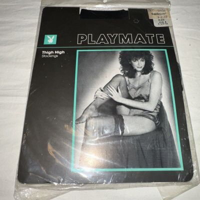 Playmate Thigh High Stockings B 9.5-11 NOS