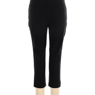 Style&Co Women Black Leggings 14 Petites